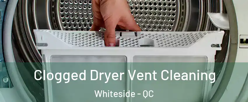  Clogged Dryer Vent Cleaning Whiteside - QC