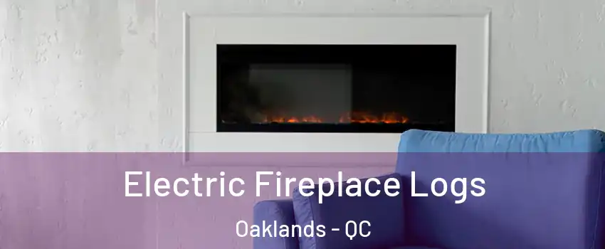  Electric Fireplace Logs Oaklands - QC