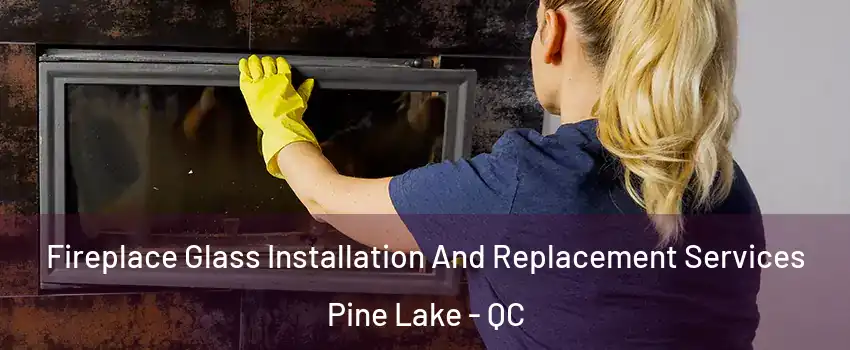  Fireplace Glass Installation And Replacement Services Pine Lake - QC