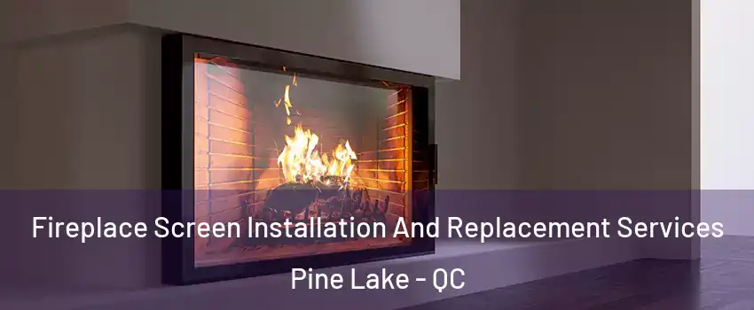  Fireplace Screen Installation And Replacement Services Pine Lake - QC