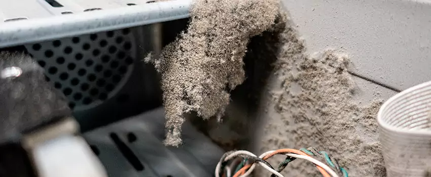Clogged Dryer Vent Lint Cleaning in Hudson, Quebec