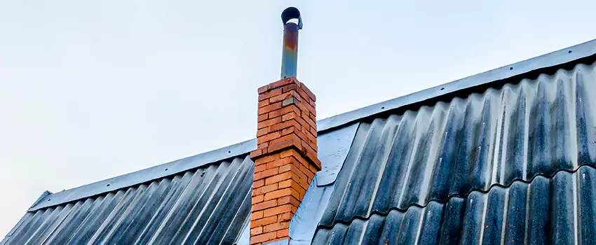 Aluminium Chimney Flashing Repair in Hudson, QC