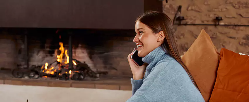 Dimplex Built-In Electric Fireplace Installation in Hudson, QC