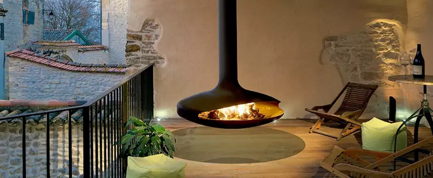 Bioethanol Hanging Fireplace Installation Services in Hudson, QC