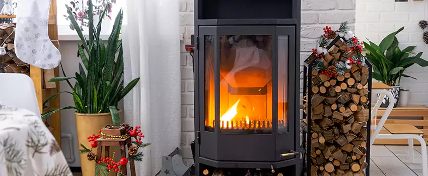 Thelin Hearth Products Direct Vent Gas Stove Fireplace Inspection in Hudson, QC