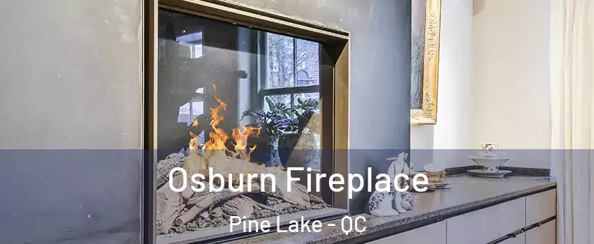  Osburn Fireplace Pine Lake - QC
