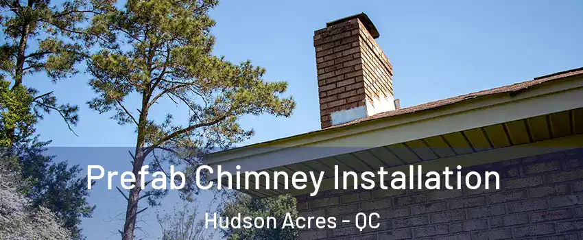  Prefab Chimney Installation Hudson Acres - QC